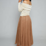 Birdie Off The Shoulder Sweater