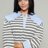 Isabel Oversized Collar Polo Dress