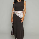 Sheena Ribbed Sweater Midi Dress