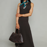 Sheena Ribbed Sweater Midi Dress