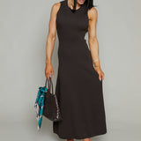 Sheena Ribbed Sweater Midi Dress