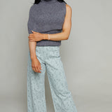 Linden Asymmetrical Rib Knit Sweater