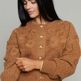 Dede Floral Wool Cardigan