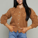 Dede Floral Wool Cardigan