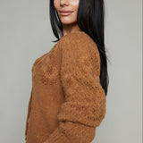 Dede Floral Wool Cardigan