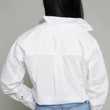 Miley Favorite Poplin Button Up