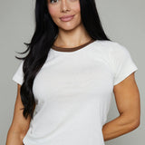 Dara Shrunken Raglan Tee