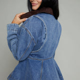Dakota Denim Peplum Jacket