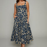 Hayden Patterned Midi Dress