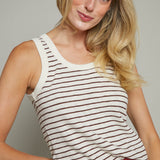 Kade Slub Striped Tank