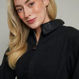 Dakota Twill Canvas Peplum Jacket
