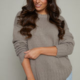 Bryson Textured Sweater - Light Tavern