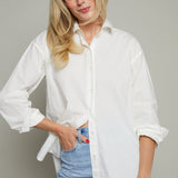 Lucy Elevated Poplin Button Up