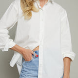 Lucy Elevated Poplin Button Up