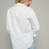 Lucy Elevated Poplin Button Up
