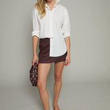 Lucy Elevated Poplin Button Up