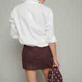 Randi Suede Mini Skirt