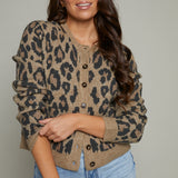 Zelda Wild Leopard Cardigan