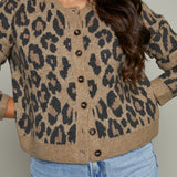 Zelda Wild Leopard Cardigan