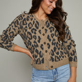Zelda Wild Leopard Cardigan