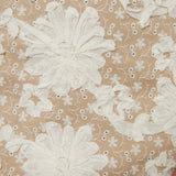 Delia Floral Embroidered Twill Mini Dress