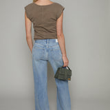 Tianna High Rise Baggy Jeans - Apprentice Distressed