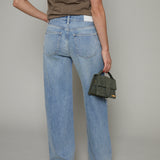 Tianna High Rise Baggy Jeans - Apprentice Distressed