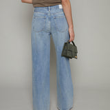 Tianna High Rise Baggy Jeans - Apprentice Distressed