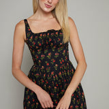 Ferris Floral Corset Mini Dress
