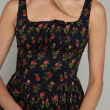 Ferris Floral Corset Mini Dress