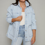 Sawyer Oversized Denim Jacket
