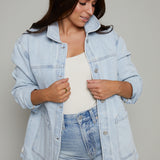 Sawyer Oversized Denim Jacket
