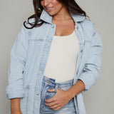 Sawyer Oversized Denim Jacket