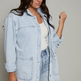 Sawyer Oversized Denim Jacket