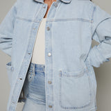Sawyer Oversized Denim Jacket