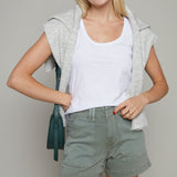 Valerie High Rise Utility Short - Bluff
