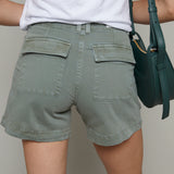 Valerie High Rise Utility Short - Bluff