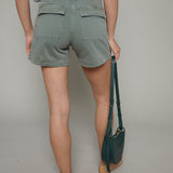 Valerie High Rise Utility Short - Bluff