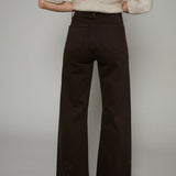 Lana High Rise Wide Leg Jeans - Mocha
