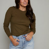 Destiny Lightweight Rib Knit Top - Admiral