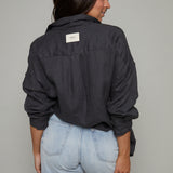 Terri Linen Lounge Button Down