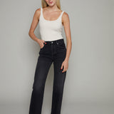 Chloe Super High Rise Straight Jeans - Stormy