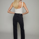 Chloe Super High Rise Straight Jeans - Stormy