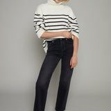 Ellis Striped Turtleneck Sweater