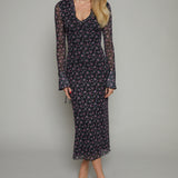 Trish Floral Midi Dress