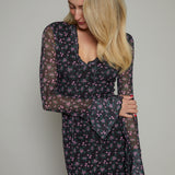Trish Floral Midi Dress