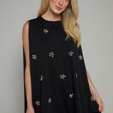 Melody Crystal Swing Mini Dress