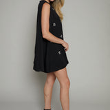 Melody Crystal Swing Mini Dress