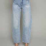 Blake High Rise Barrel Jeans - Clever