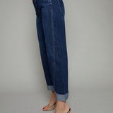 Davis Mid Rise Cuffed Straight Jean - Cultivate